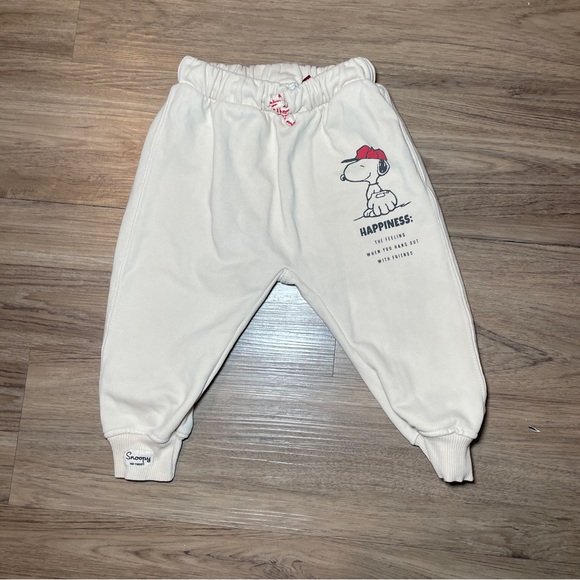 Zara Other - Zara Snoopy Toddler Sweatpants Size 18-24 months
